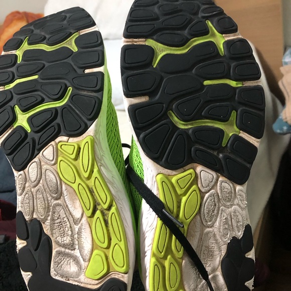 New Balance Neon Green Running Shoes - Picture 2 of 9